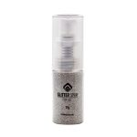 GLITTER SPRAY STEEL SILVER 17G