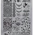 STAMPING PLATE 10 WEDDING