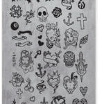 STAMPING PLATE 11 TATTOO