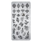 STAMPING PLATE 32 ORNAMENTS
