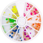 NEON STUDS 240KOM 6 BOJA U 2 VELIČINE