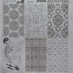 STAMPING PLATE 08 ASIAN STYLE