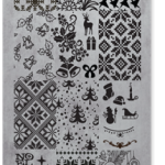 STAMPING PLATE 09 CHRISTMAS