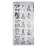 STAMPING PLATE 21 PYRAMID ELEMENTS