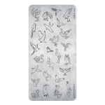 STAMPING PLATE 24 BIRDS